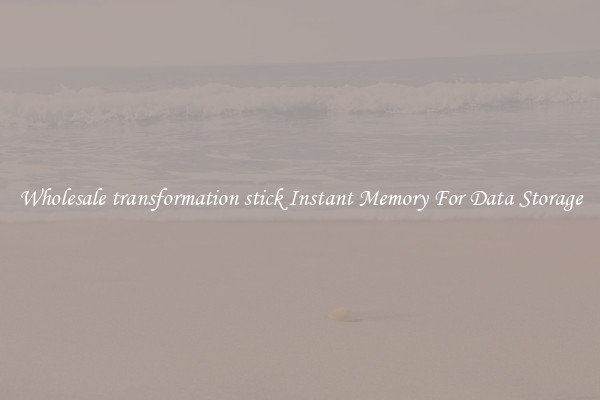Wholesale transformation stick Instant Memory For Data Storage