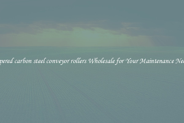 tapered carbon steel conveyor rollers Wholesale for Your Maintenance Needs