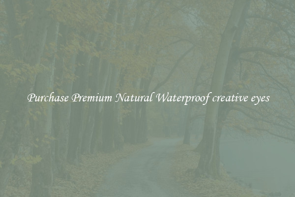 Purchase Premium Natural Waterproof creative eyes